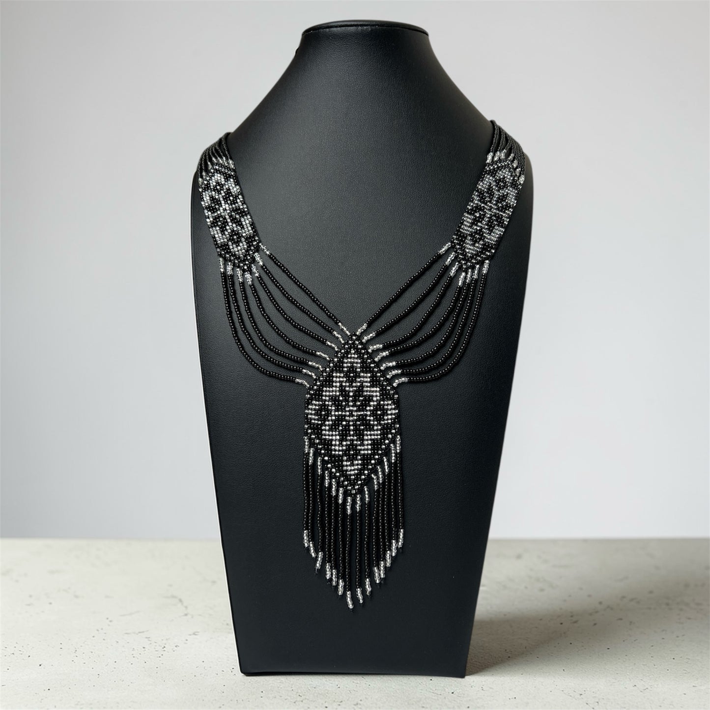 Кольє з бісеру «Традиційний Гердан»