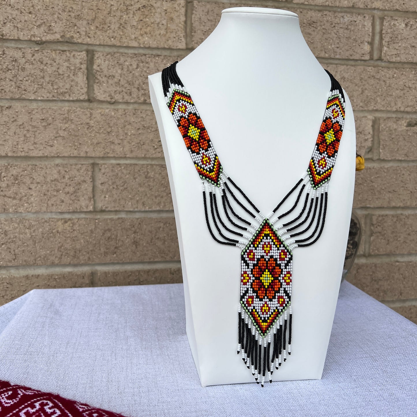 Beaded Necklace “Hutsul Gerdany”