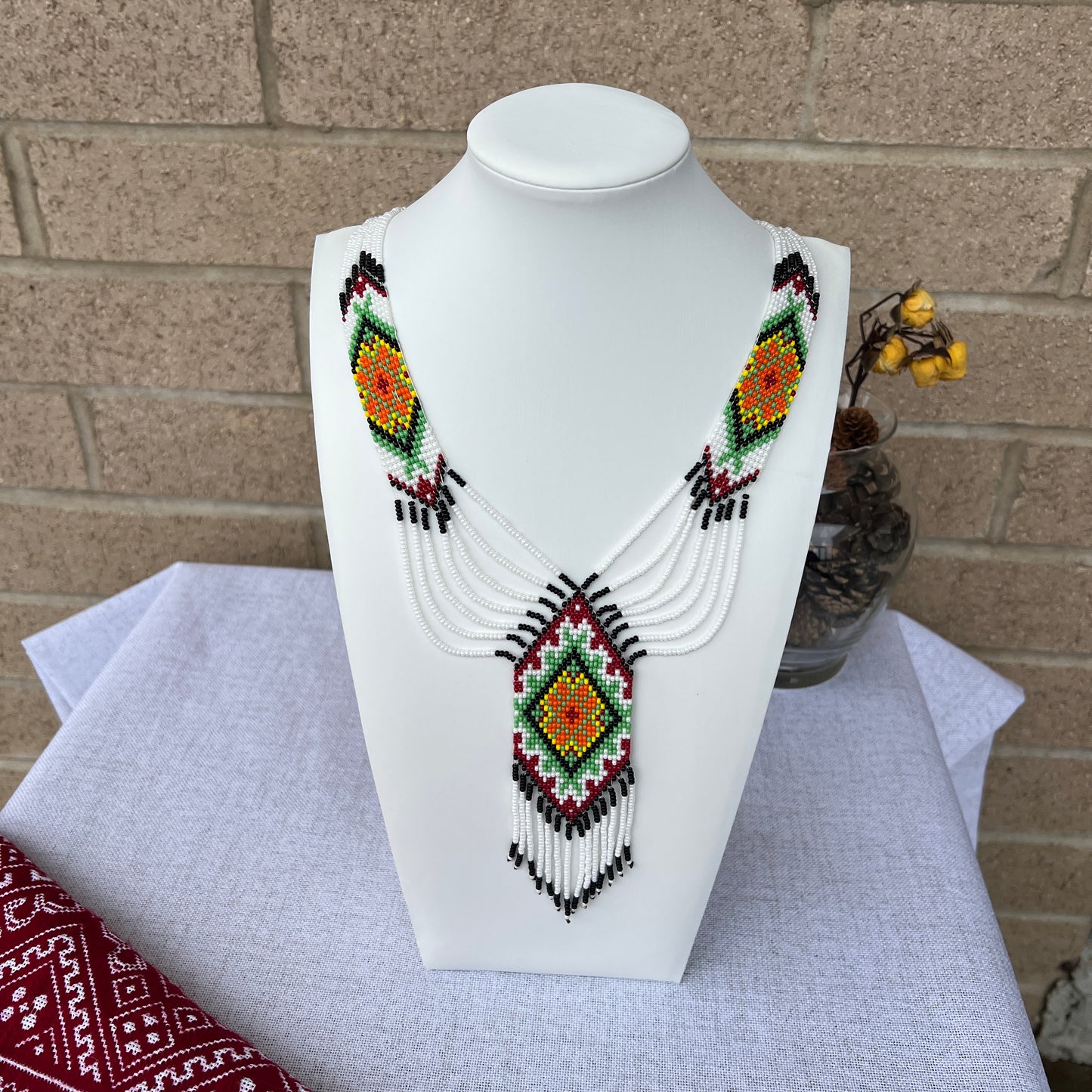 Beaded Necklace “Hutsul Gerdany”