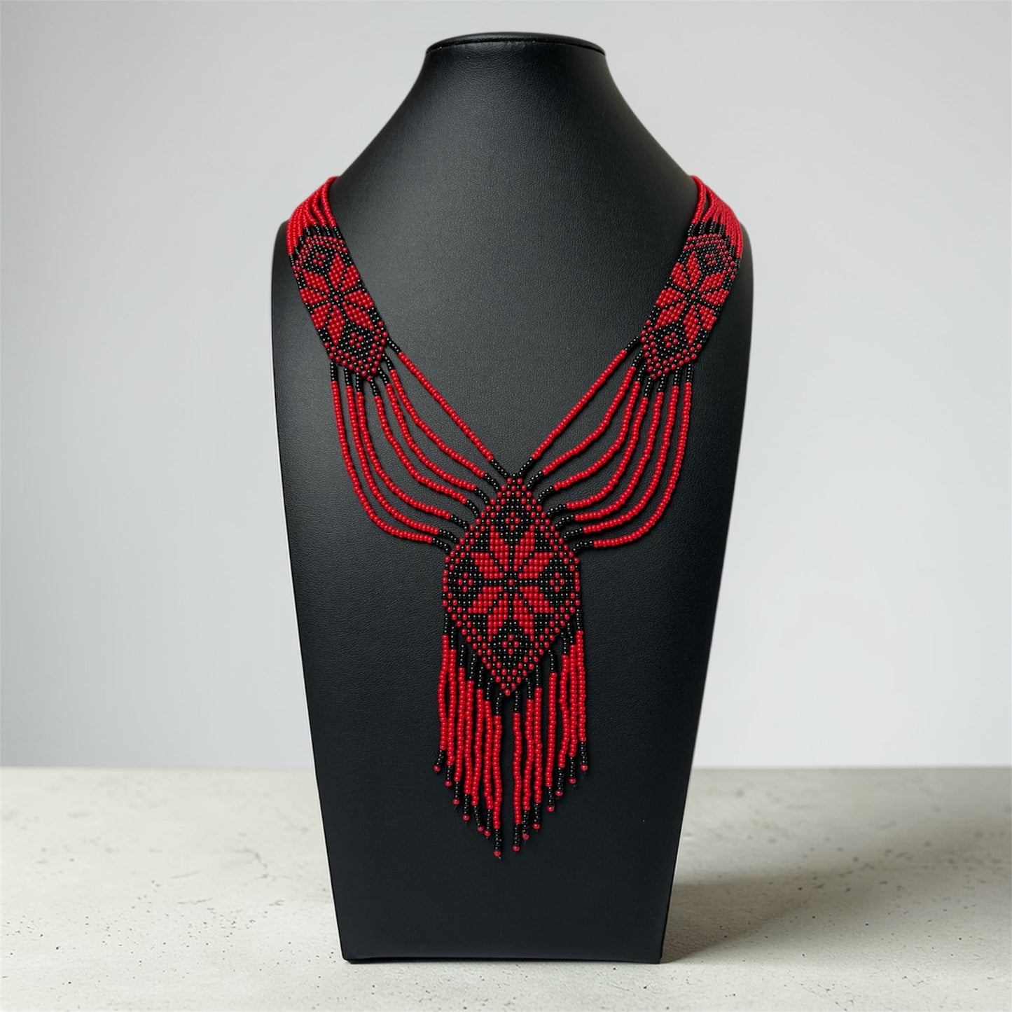 Кольє з бісеру «Традиційний Гердан»