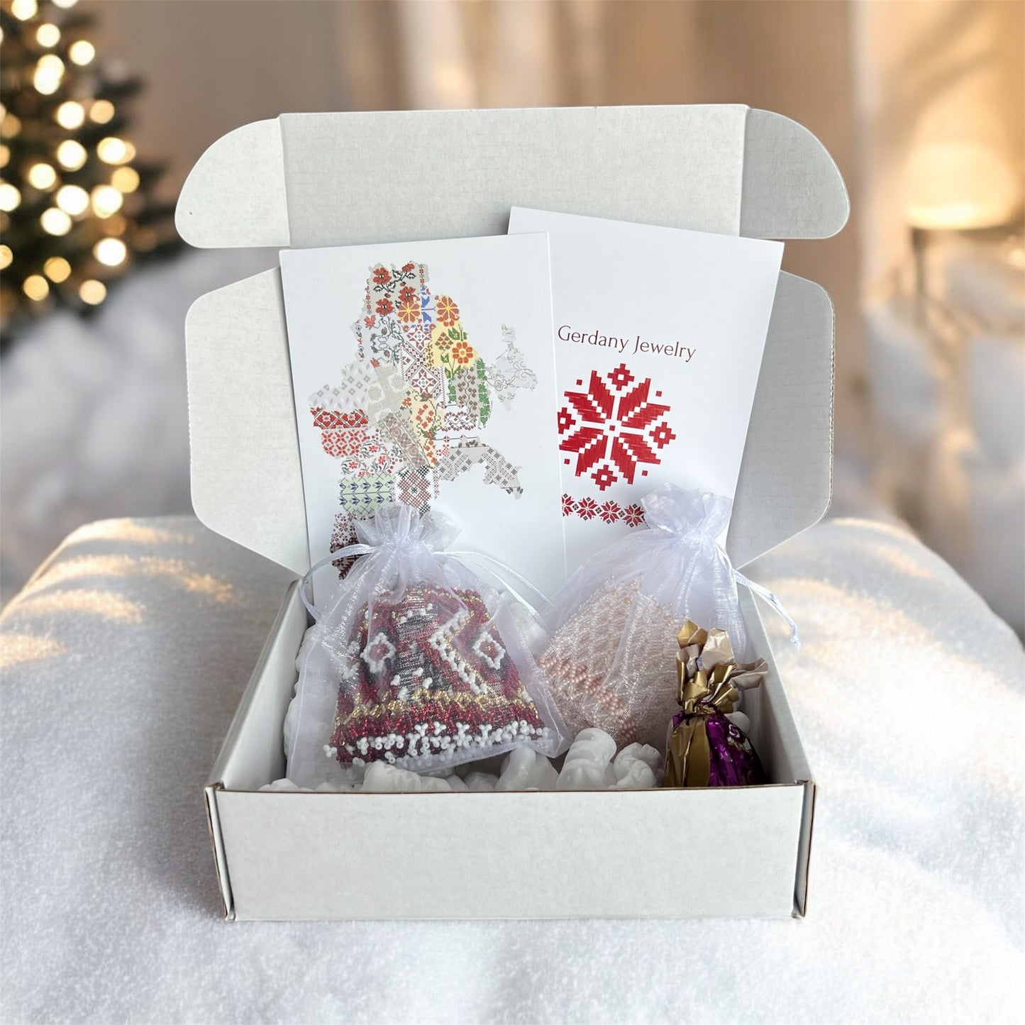 Beaded Necklace “Hutsul Gerdany”