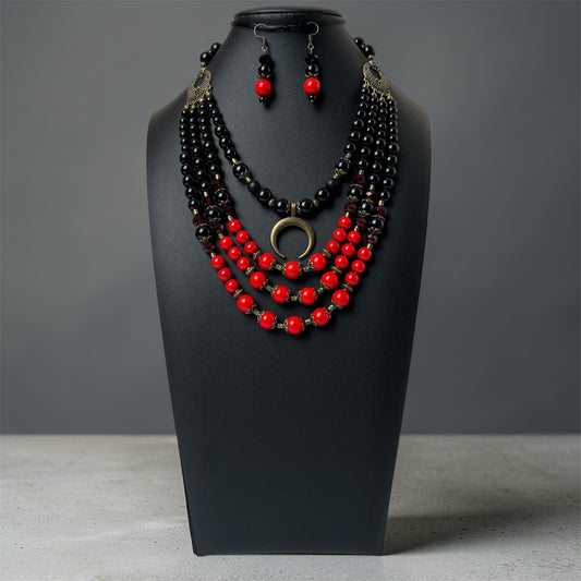 Намисто зі згардою + Сережки | Голвіт