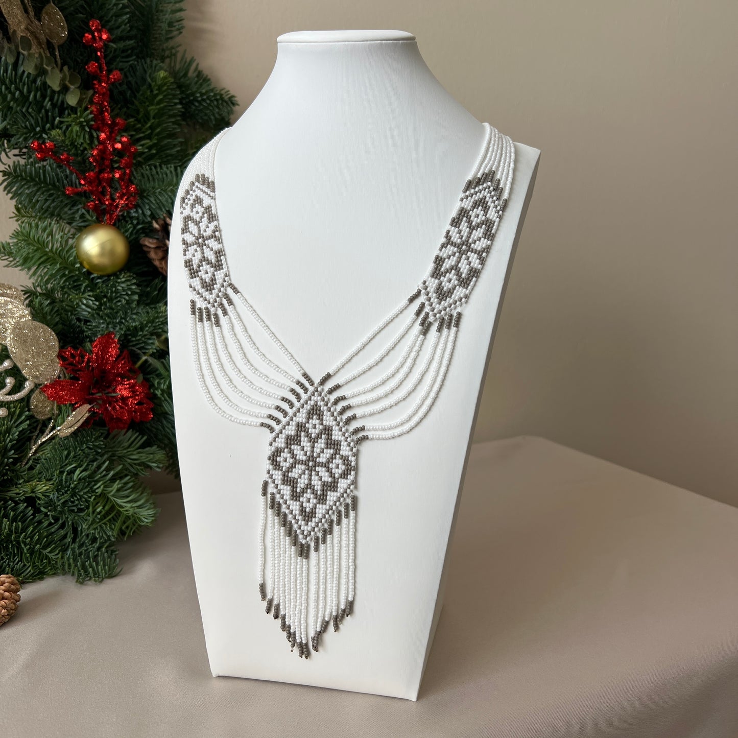 Beaded Necklace “Traditional Gerdany”