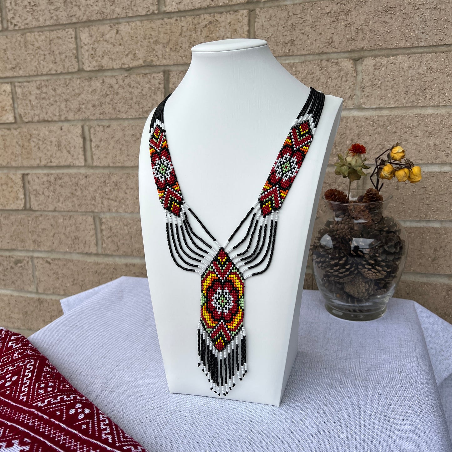 Beaded Necklace “Hutsul Gerdany”