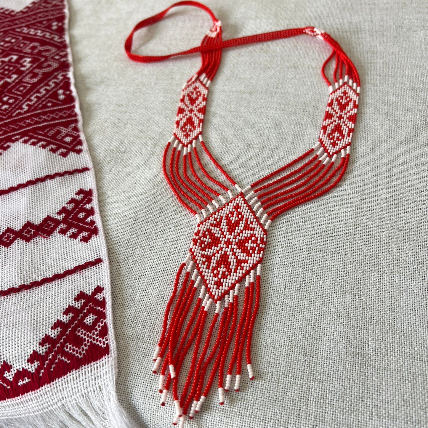 Beaded Necklace “Traditional Gerdany”