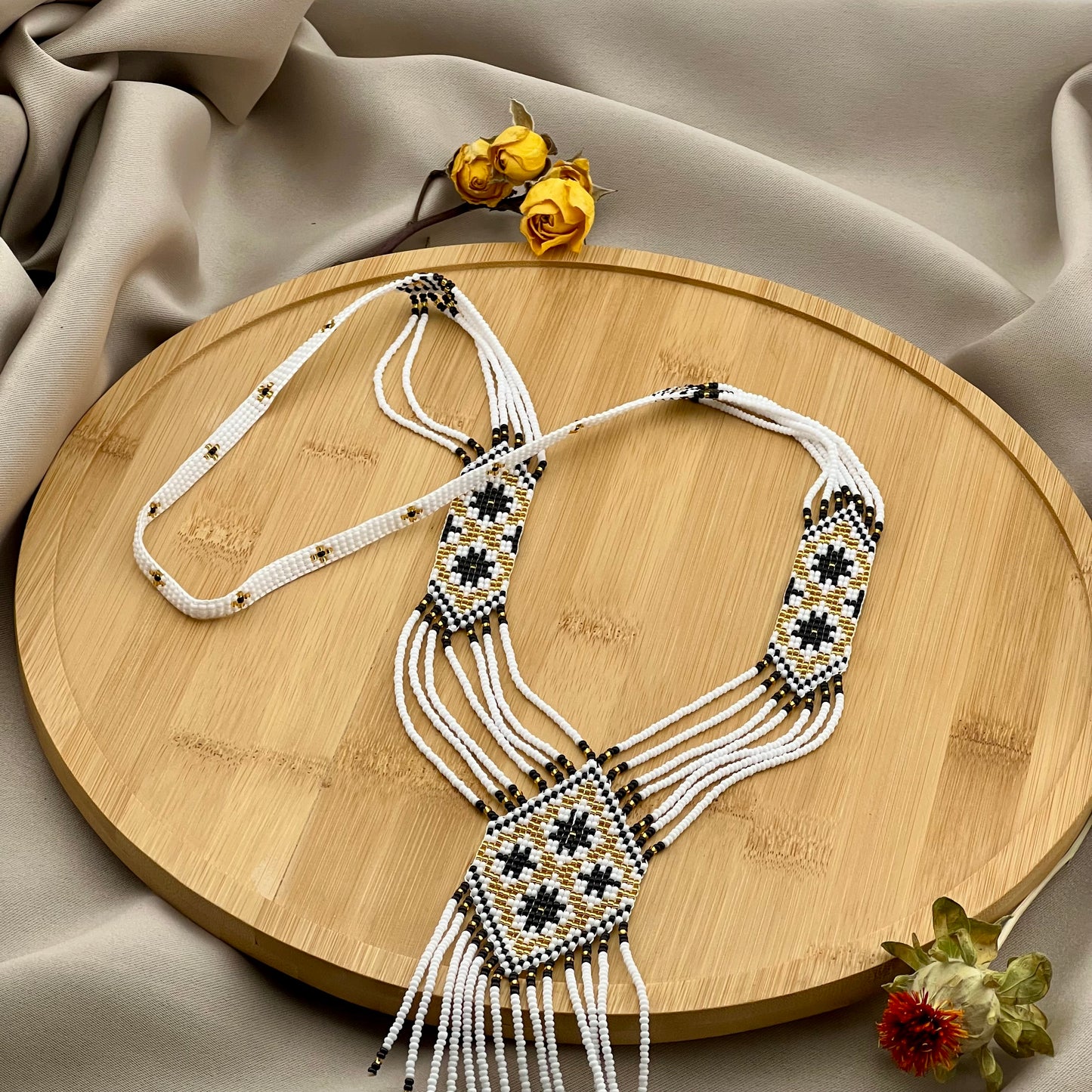 Beaded Necklace “Traditional Gerdany”