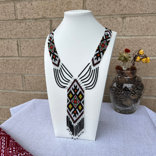 Кольє з Бісеру "Гуцульський Гердан"