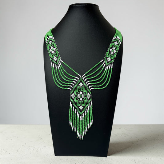 Кольє з бісеру «Традиційний Гердан»