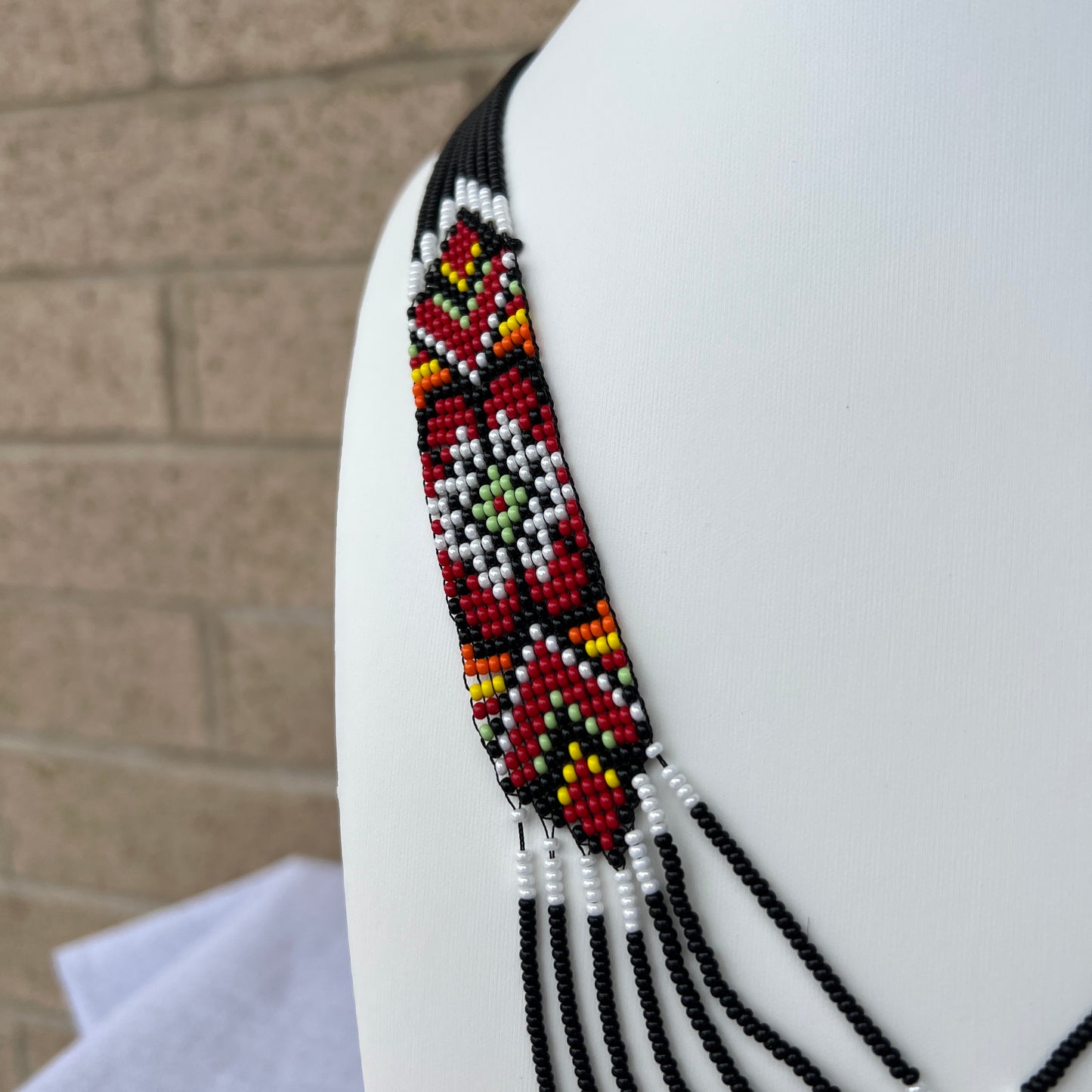 Beaded Necklace “Hutsul Gerdany”