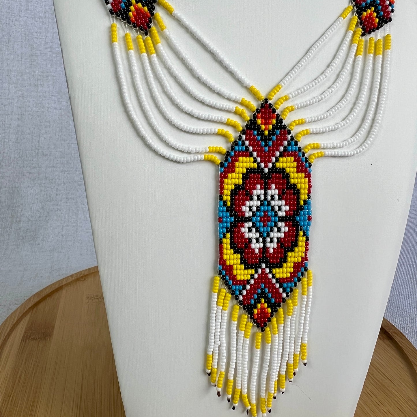 Beaded Necklace “Hutsul Gerdany”