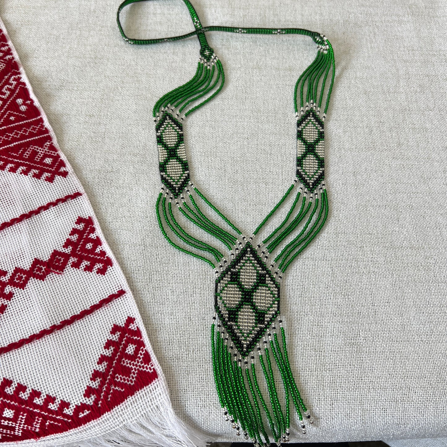 Beaded Necklace “Traditional Gerdany”