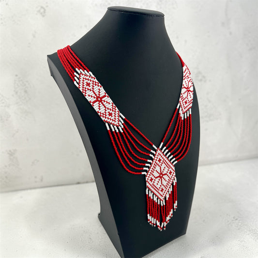 Кольє з бісеру «Традиційний Гердан»