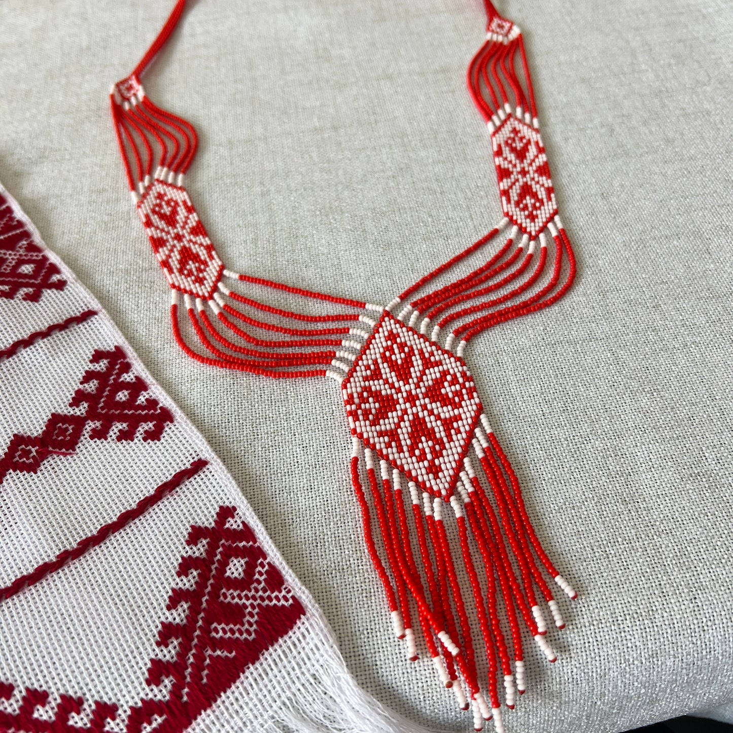 Beaded Necklace “Traditional Gerdany”