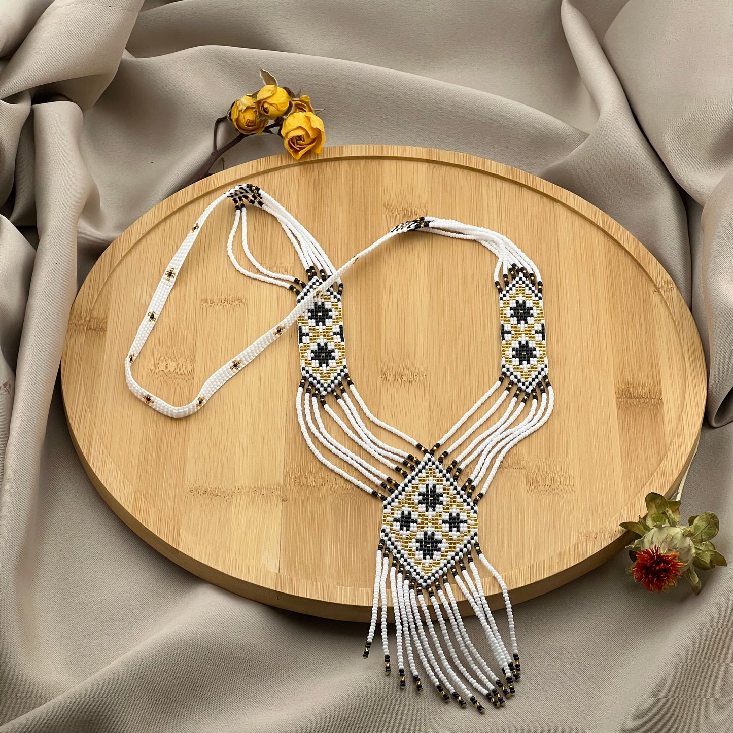 Beaded Necklace “Traditional Gerdany”