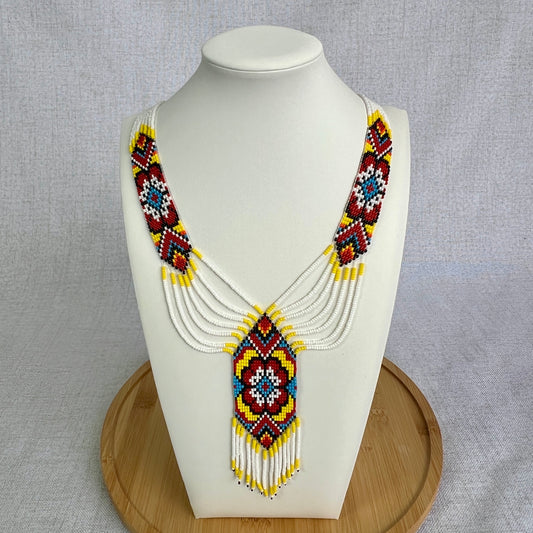 Кольє з Бісеру "Гуцульський Гердан"