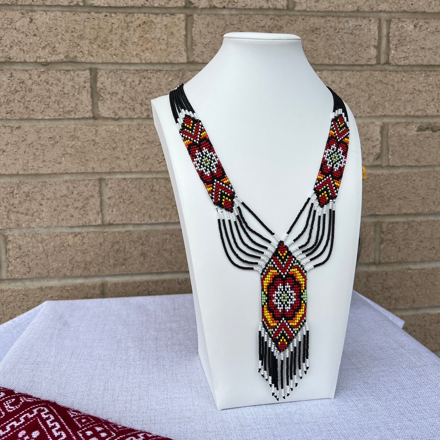 Beaded Necklace “Hutsul Gerdany”