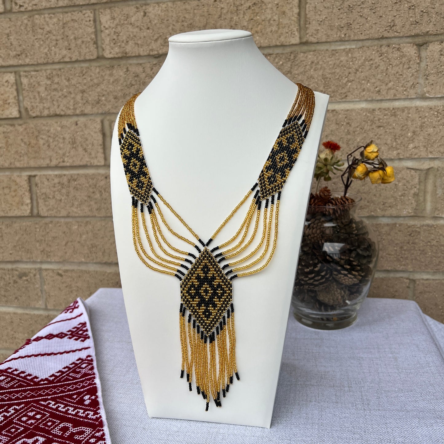 Beaded Necklace “Traditional Gerdany”