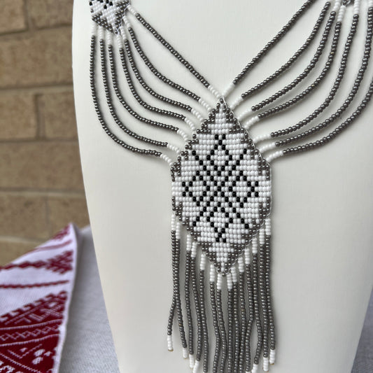 Кольє з бісеру «Традиційний Гердан»