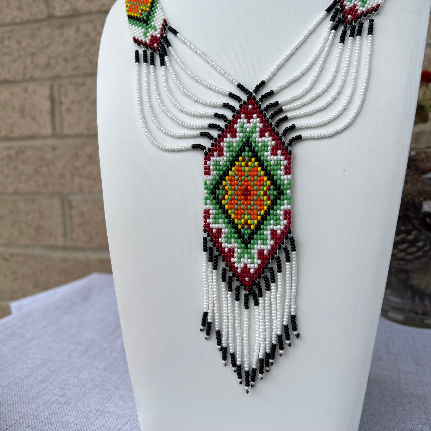 Кольє з Бісеру "Гуцульський Гердан"