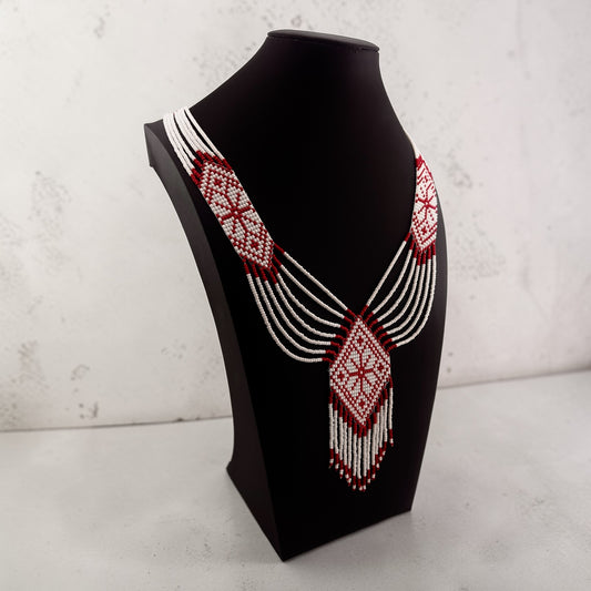 Кольє з бісеру «Традиційний Гердан»