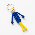 Handmade Ukrainian Paracord Doll Keychain
