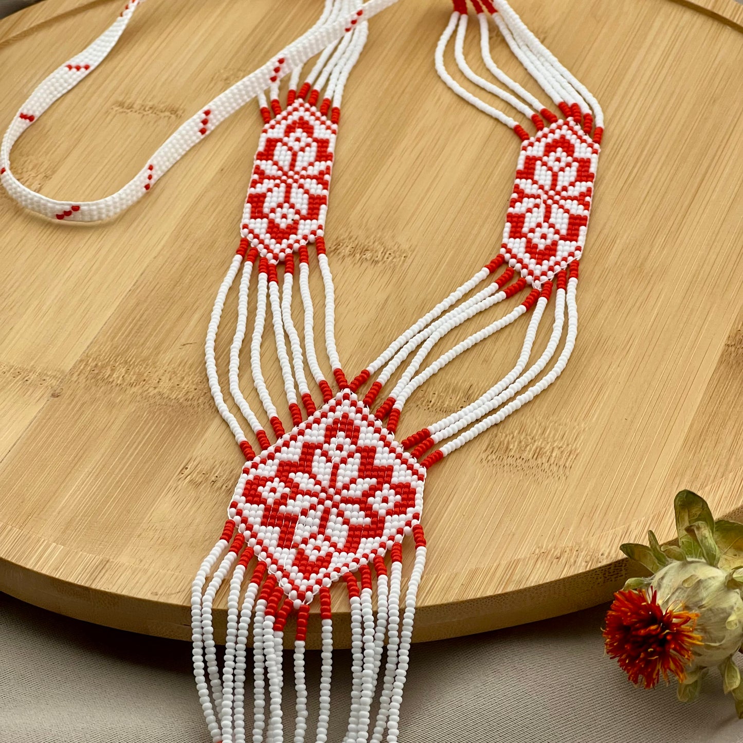 Beaded Necklace “Traditional Gerdany”