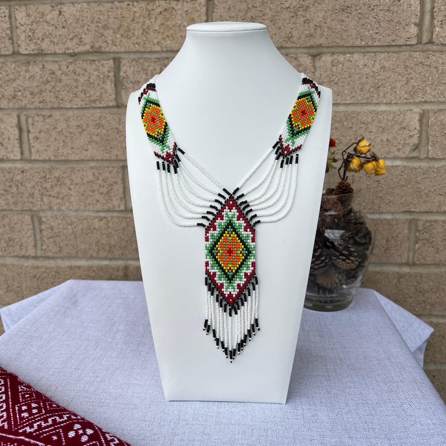 Кольє з Бісеру "Гуцульський Гердан"