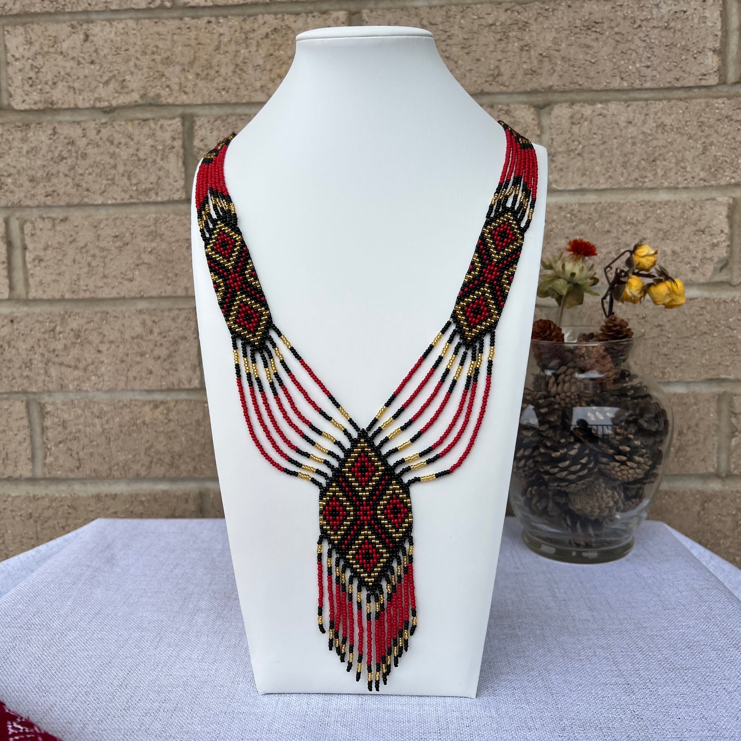 Beaded Necklace “Traditional Gerdany”