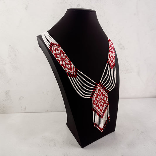 Кольє з бісеру «Традиційний Гердан»