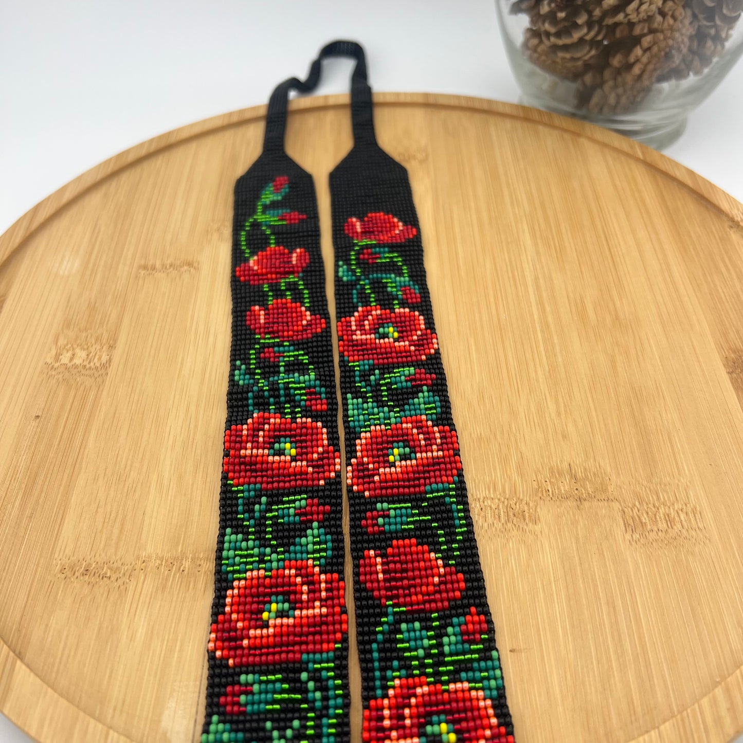 Гердан Прямий «Чорний з Маками»