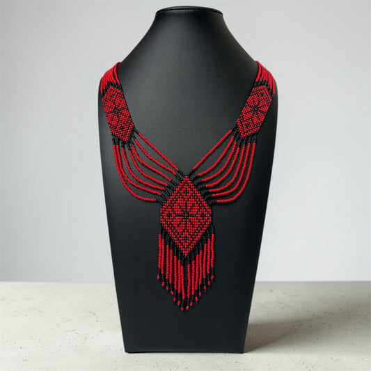 Кольє з бісеру «Традиційний Гердан»