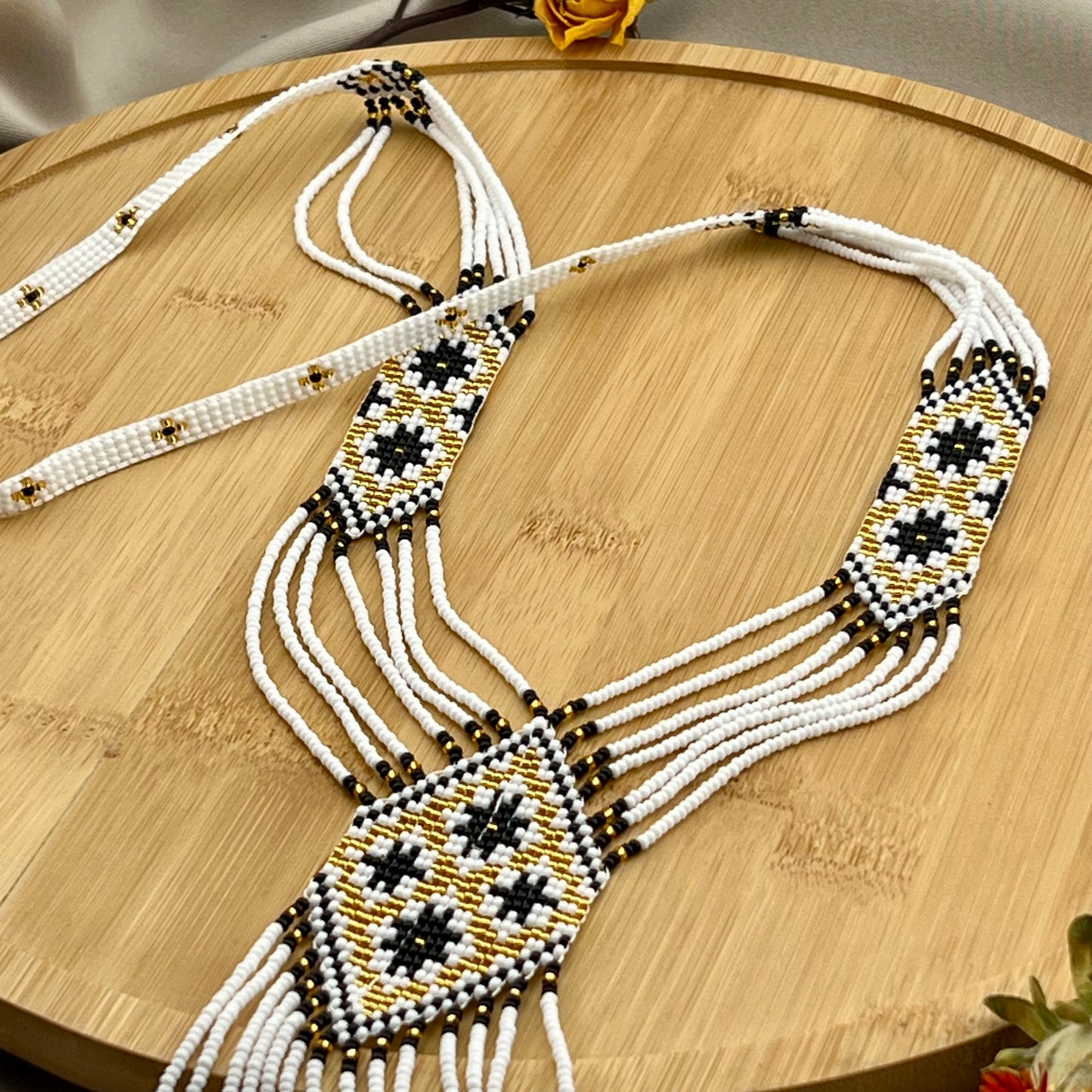 Beaded Necklace “Traditional Gerdany”