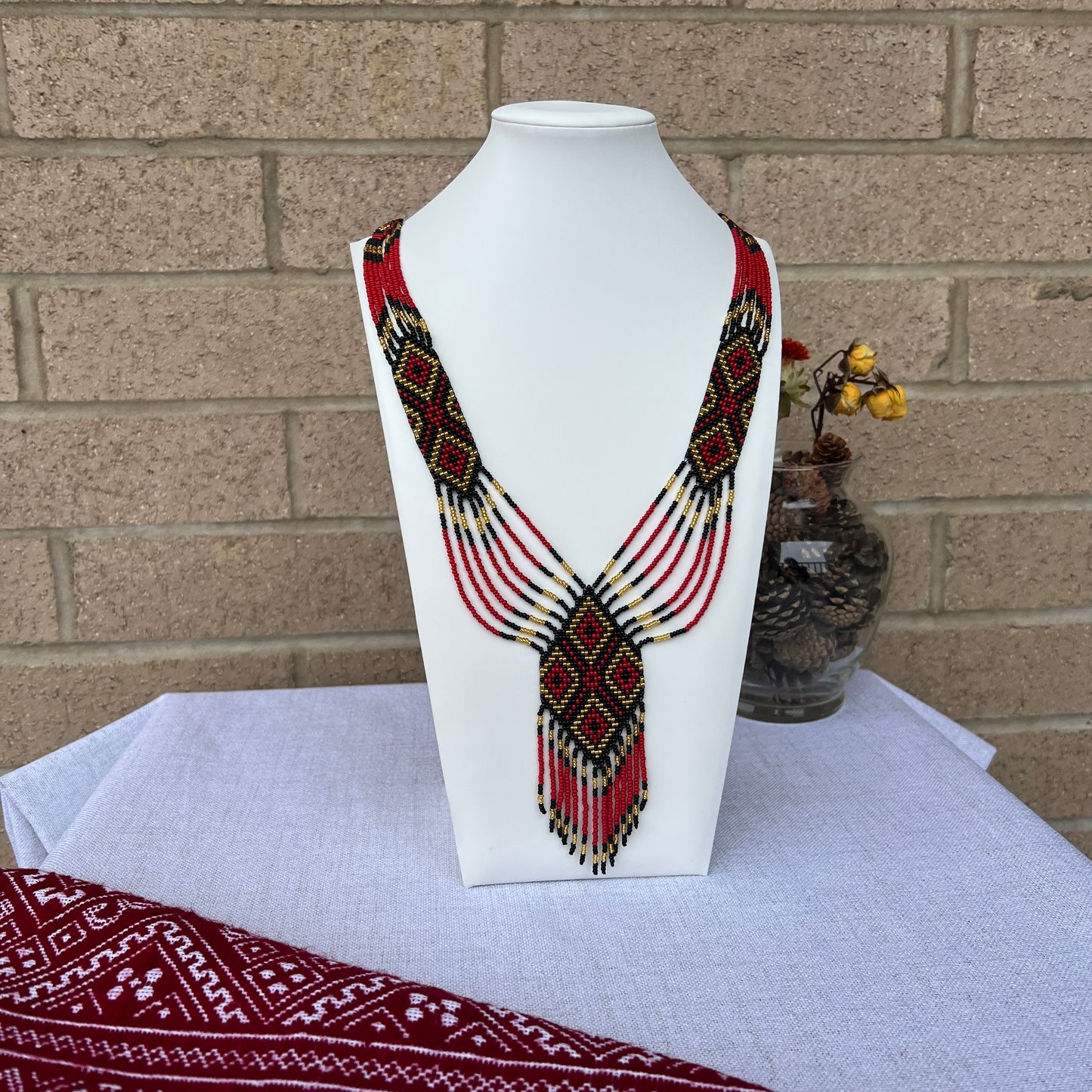 Beaded Necklace “Traditional Gerdany”