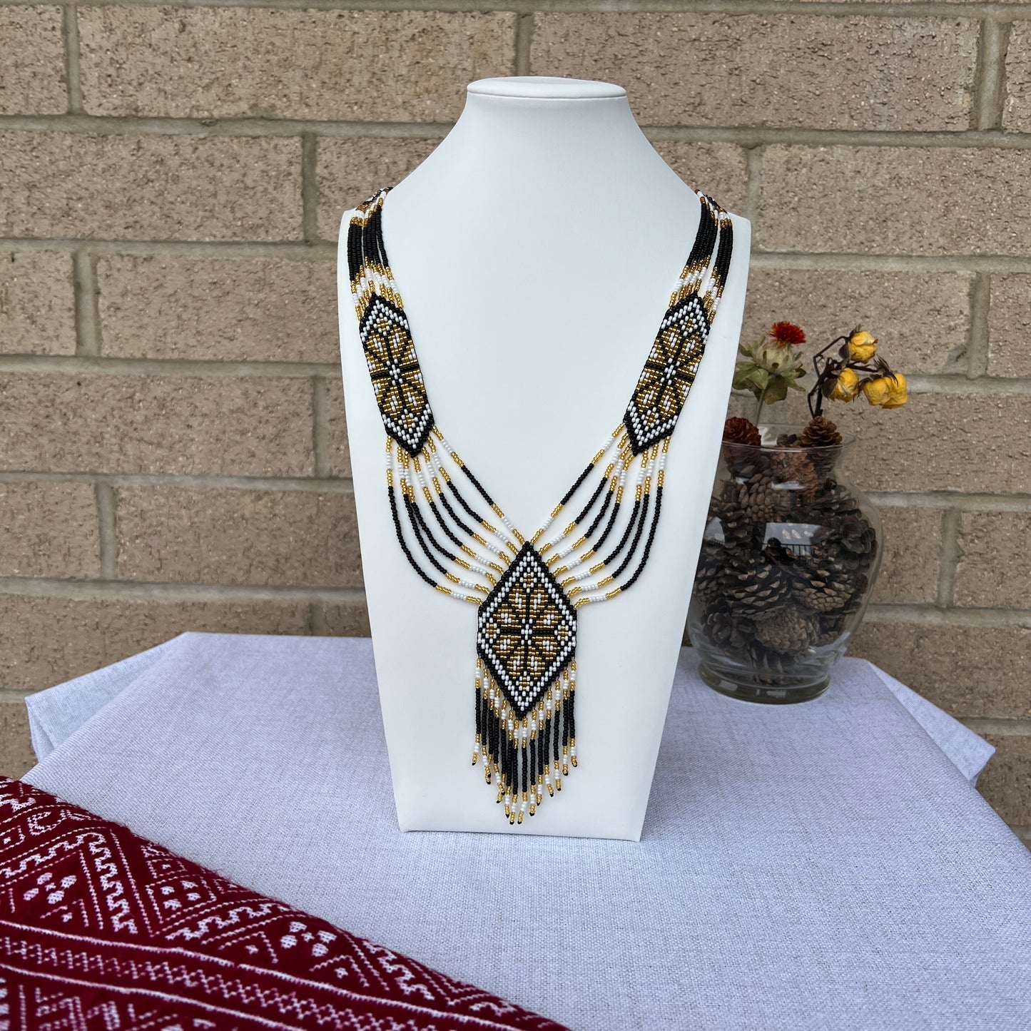 Beaded Necklace “Traditional Gerdany”