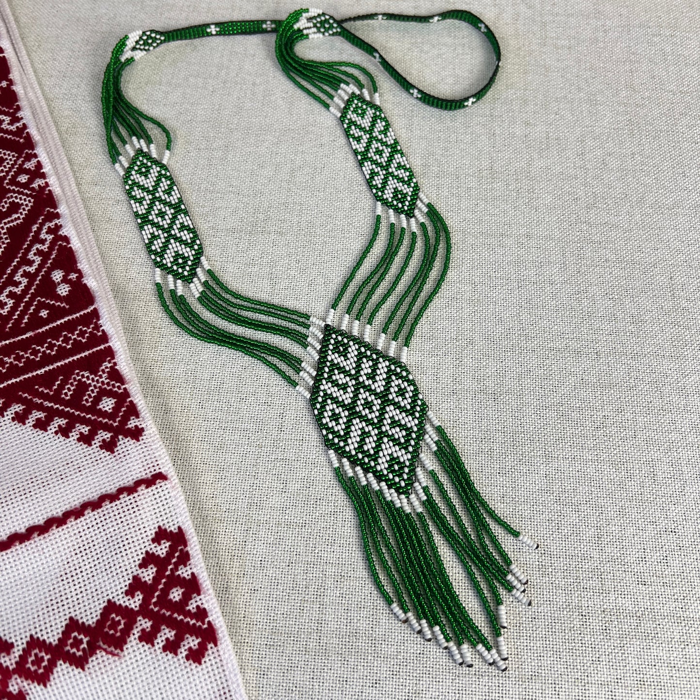 Beaded Necklace “Traditional Gerdany”