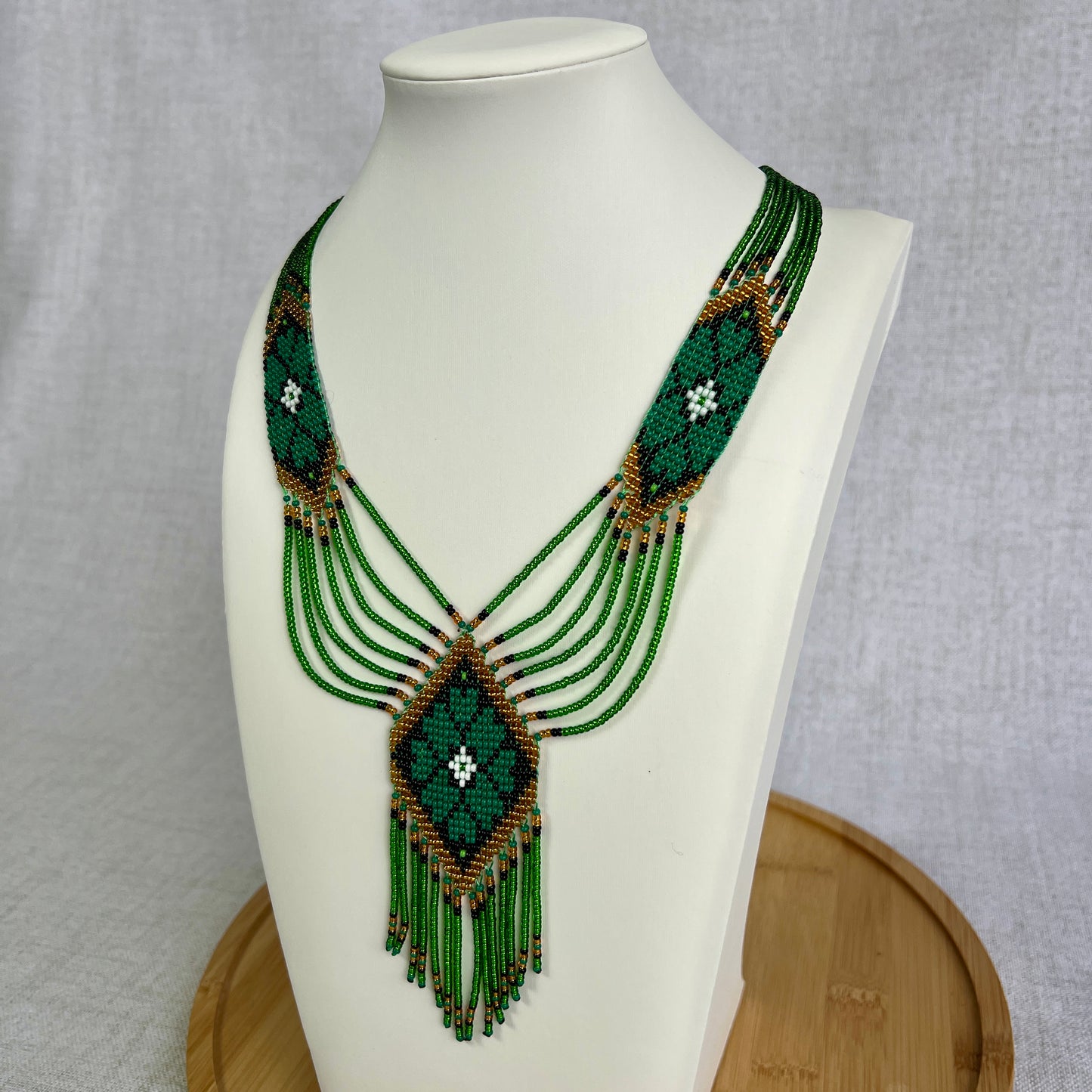 Beaded Necklace “Traditional Gerdany”