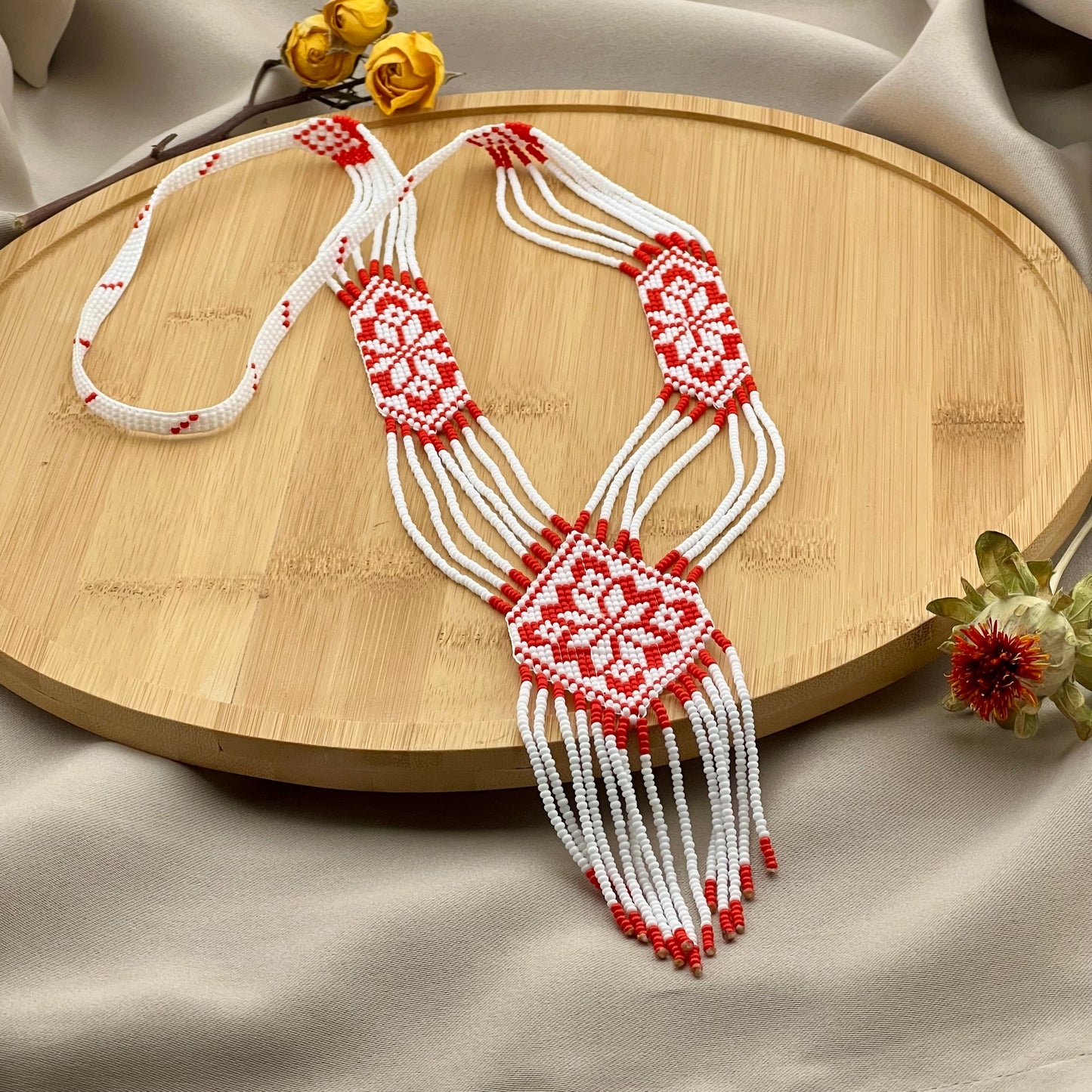 Beaded Necklace “Traditional Gerdany”