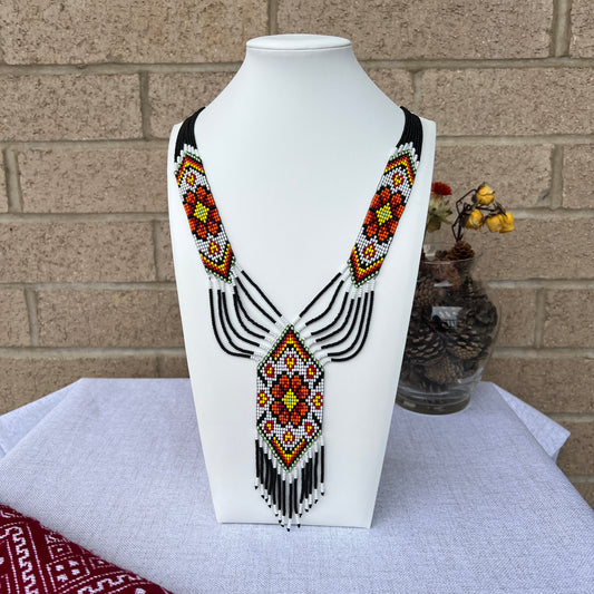 Кольє з Бісеру "Гуцульський Гердан"