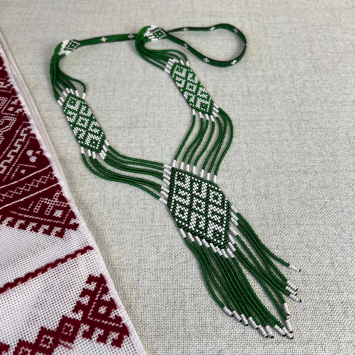 Beaded Necklace “Traditional Gerdany”