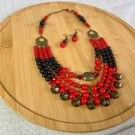 Necklace with Zgarda + Earring | Holvit