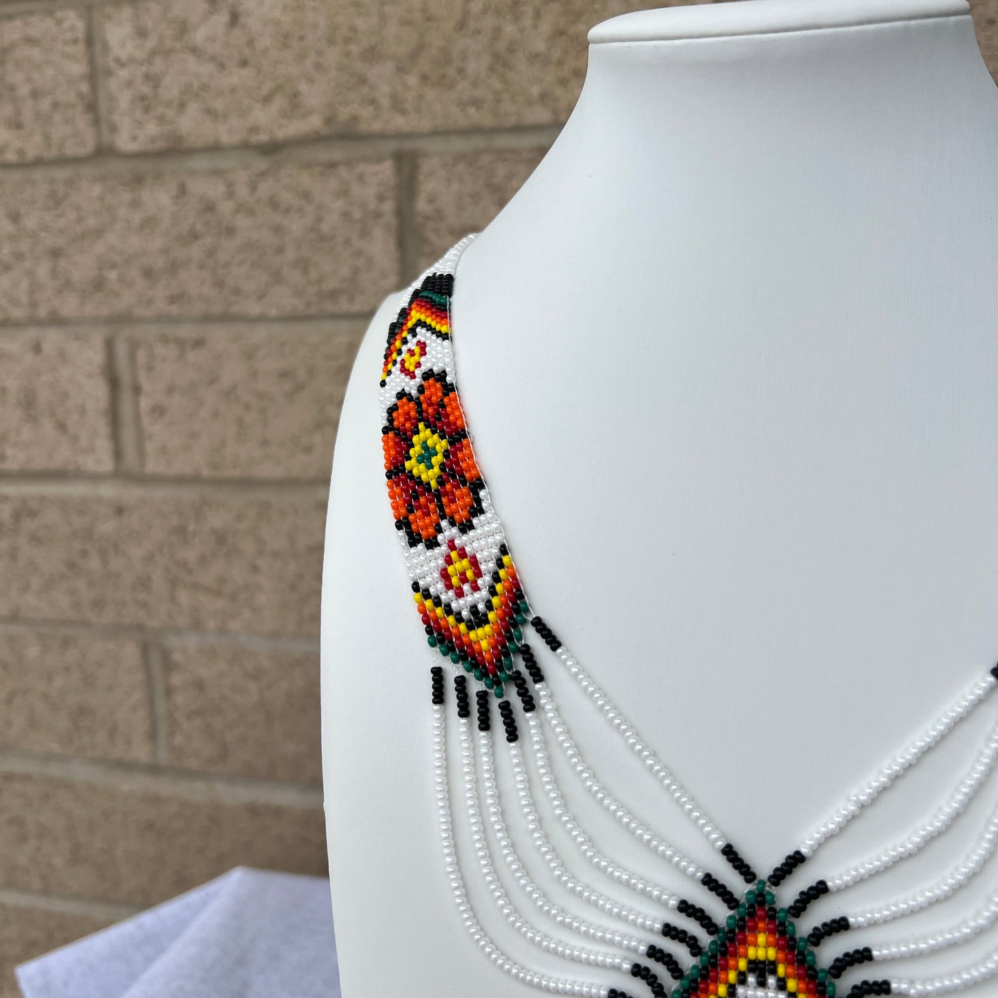 Beaded Necklace “Hutsul Gerdany”