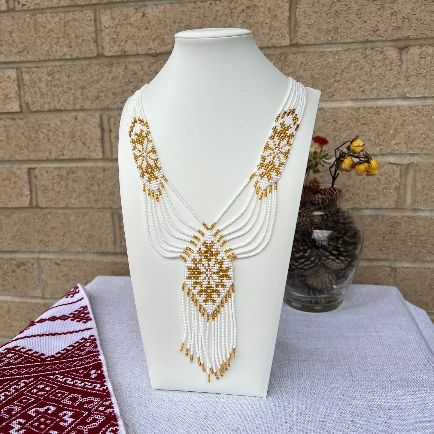 Beaded Necklace “Traditional Gerdany”