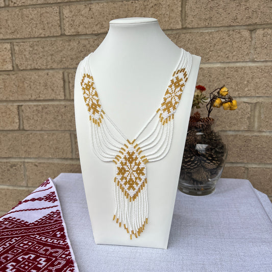 Кольє з бісеру «Традиційний Гердан»