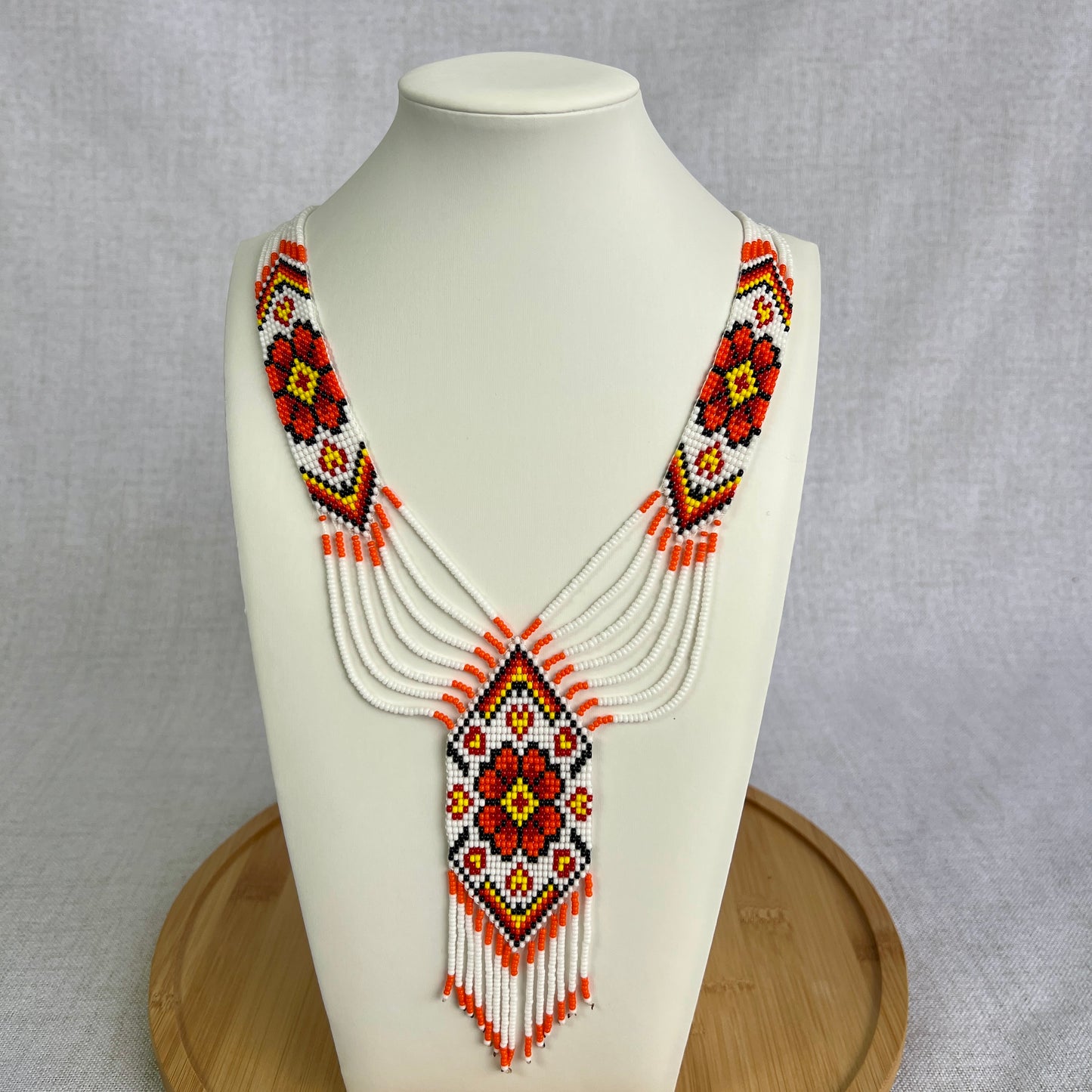 Beaded Necklace “Hutsul Gerdany”