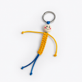 Handmade Ukrainian Paracord Doll Keychain