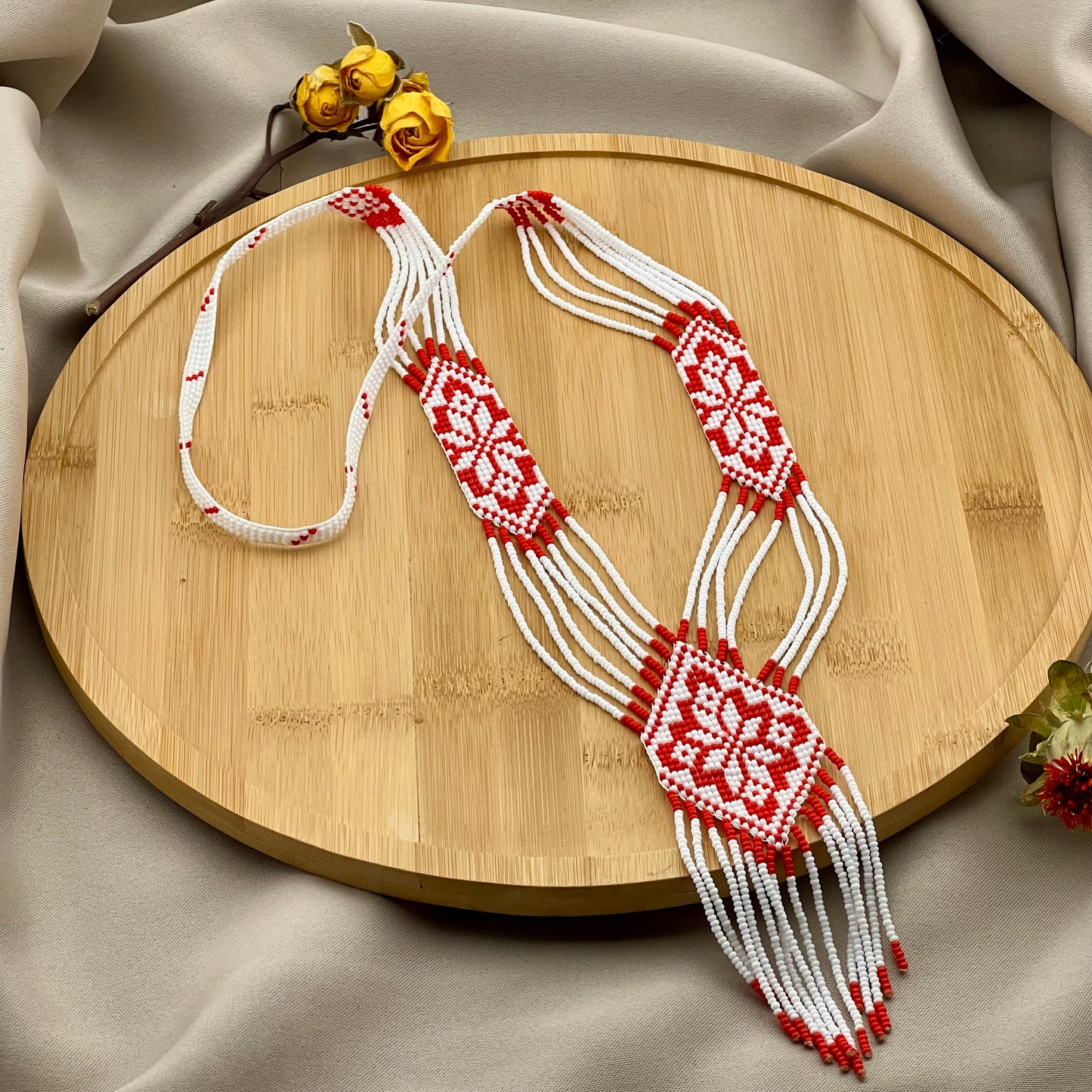 Beaded Necklace “Traditional Gerdany”