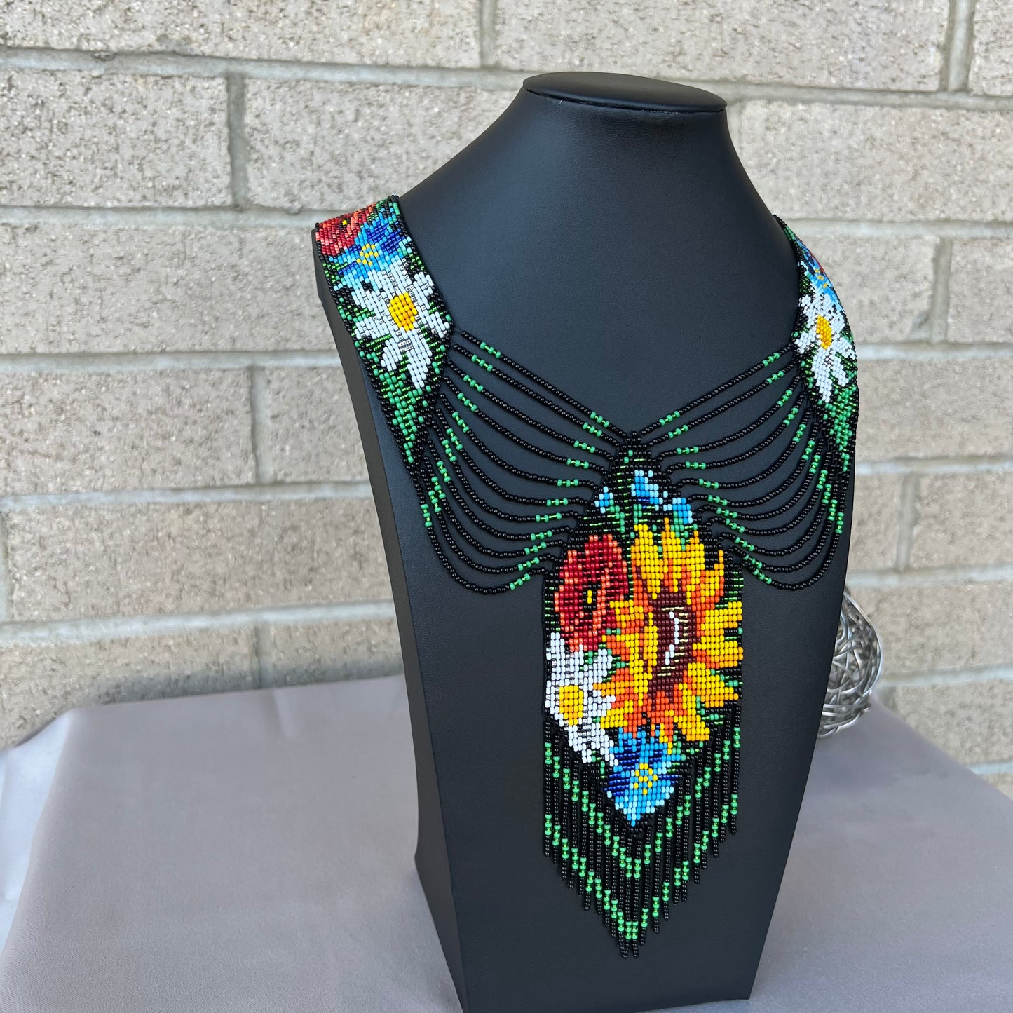 Гердан «Букет із соняшником»