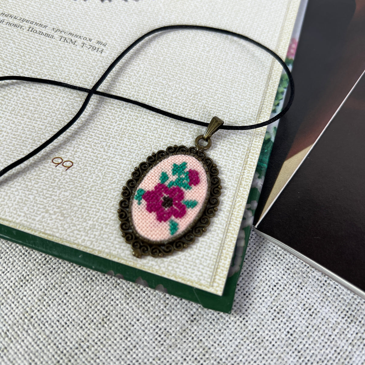 Micro-Embroidery Pendant – Gerdany