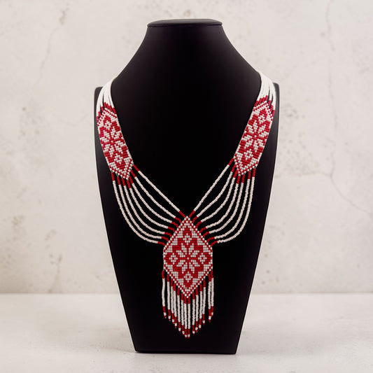 Кольє з бісеру «Традиційний Гердан»