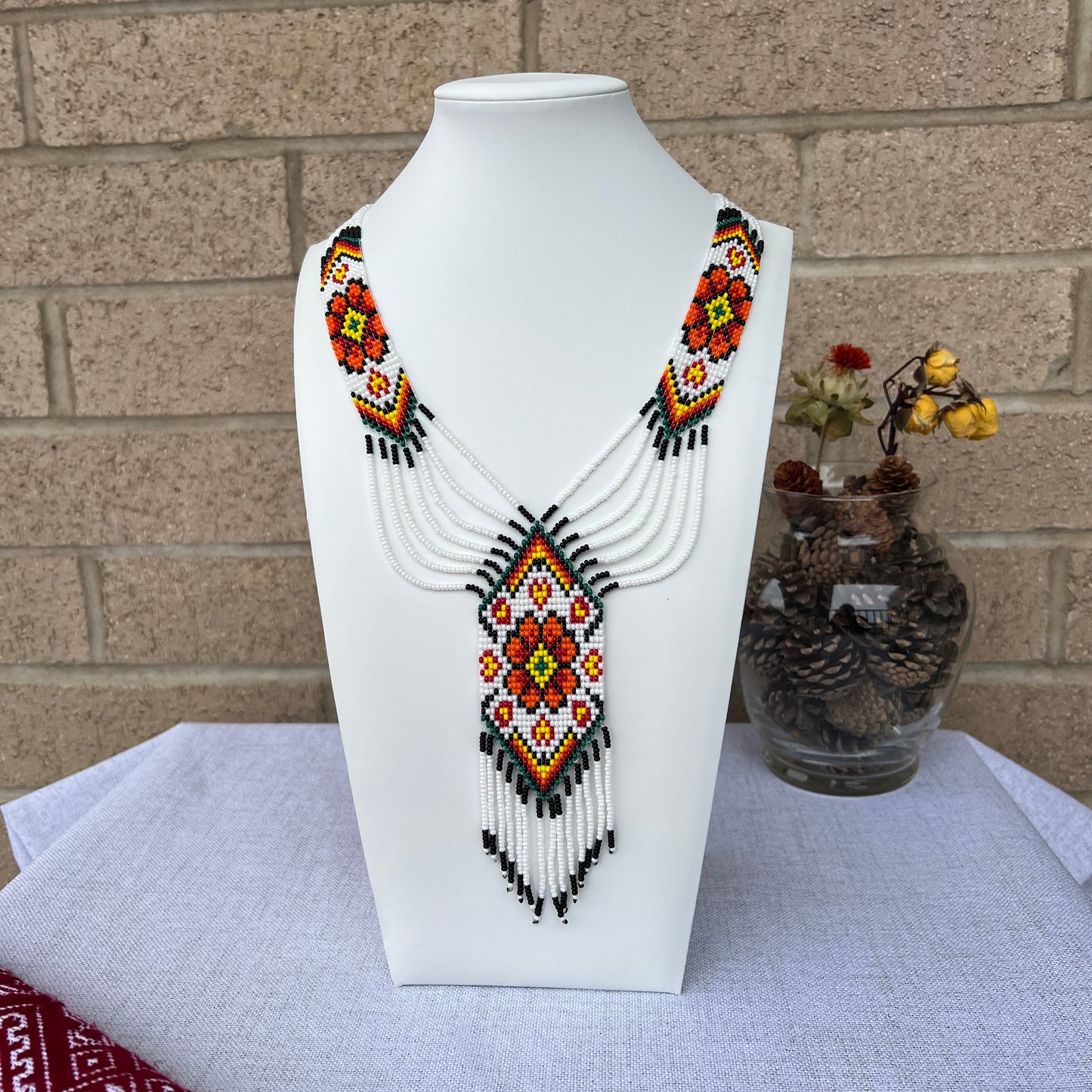 Beaded Necklace “Hutsul Gerdany”